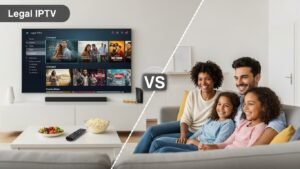 Comparativo IPTV Legal vs. IPTV Ilegal