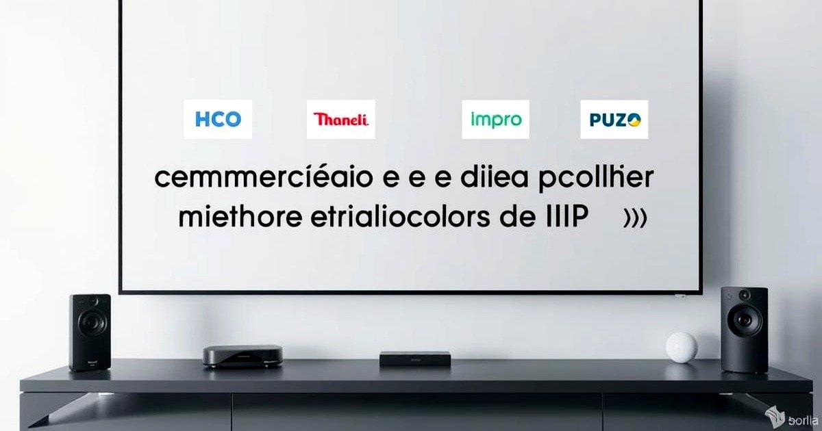 Imagem representando dicas para escolher o melhor IPTV Quase de Borla, com uma pessoa segurando um tablet com uma guia de canais